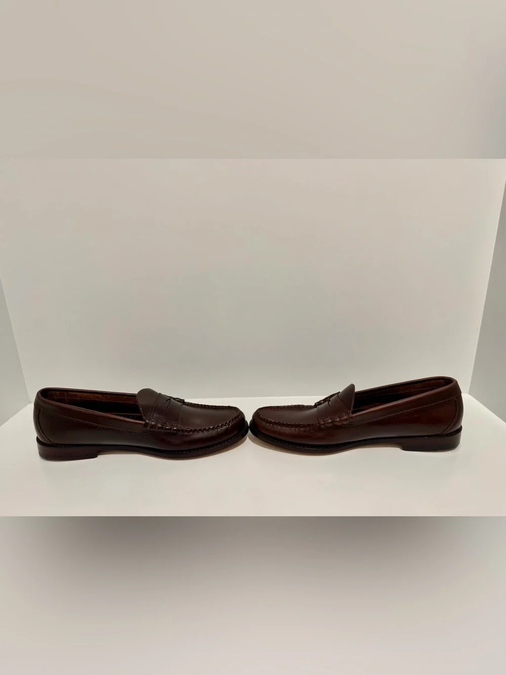 NEW J. Crew Camden Loafers with leather insoles Whiskey BJ009 size 9 $258
